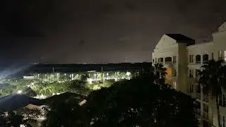 Weather time lapse, lighting!! Weston Florida