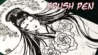Sakura PIGMA BRUSH Pen - Manga Tool