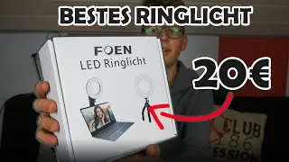 Das BESTE Ringlicht f&uuml;r 20&euro; | Robins Videos