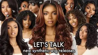 MORE KINKY EDGES SYNTHETIC WIGS 😍💸 Let's Talk NEW Synthetic Wig Releases from SENSATIONNEL 👀✨