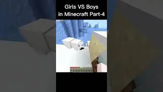 Girls VS Boys in Minecraft Part-4#indiangamer#hindigameplay#minecraftfunny#funny