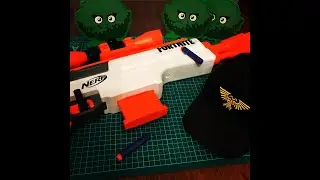 Nerf Fortnite IR. (обзор и распаковка бластера)