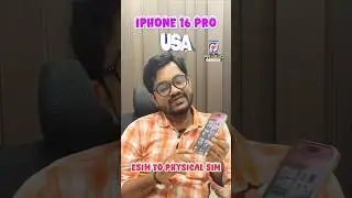 iPhone 16 Pro USA SIM-Locked to Physical SIM Conversion &ndash; Now Done in Vizag! ✅📦