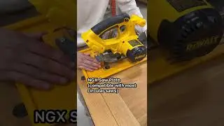 BORA NGX Saw Plate + Clamp Edge #tools #woodworking #oddlysatisfying #saw