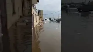 Москва после ливня. Рынок Садовод😎