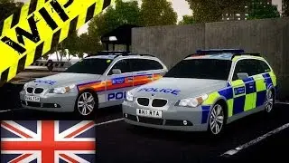 GTA IV Mod - Met Police - 2011 BMW 5 (Traffic & CO19 ARV Pack) ► WIP