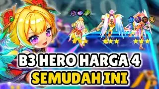 B3 HERO JADI MUDAH BANGET! COMMANDER PUSH RANK SAAT INI AUTO WIN! MAGIC CHESS GOGO