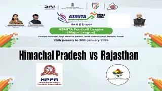 🔴 LIVE HP vs Rajasthan | Under-13 ASMITA Zonal Football League 2025-26-Mahilpur, Punjab (North Zone)