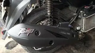 soundcheck Tsmp power stage 1 installed on nmax v2.. all stock pipe only