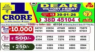 Nagaland Start Lottery Result Start Lottery Today 8pm Sambad Live 29/01/2026 Lottery Today lottery