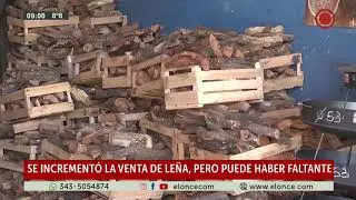 Se increment&oacute; la venta de le&ntilde;a, Pero puede haber faltante