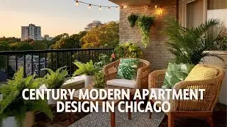 Mid Century Modern Apartment Design in Chicago &ndash; Vintage Meets Contemporary
