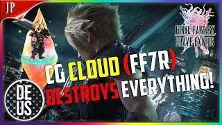 Neo Vision CG Cloud Destroys Everything! FF7R Unit Spotlight Final Fantasy Brave Exvius | FFBE JP