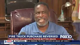 Prichard Mayor and City Council in dispute over firetrucks