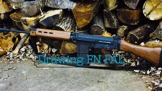 Drawing FN FAL