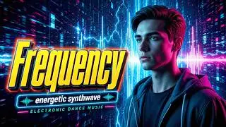 Frequency (Synthwave Electronic) - Energetic Driving Beats & Male Vocals