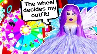 THE FORTUNE WHEEL CHOOSES THE CUTEST OUFTIT EVER 👗 // Roblox Royale High School