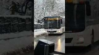 Stra&szlig;enverkehr Hamburg❄️🌧 Bus linie 12 Richtung Blankenese 🚍ab Liebermannstra&szlig;e bis Teufelsbr&uuml;ck❄️🌲🌦