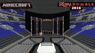 MINECRAFT | WWE ROYAL RUMBLE 2016 STAGE | HD