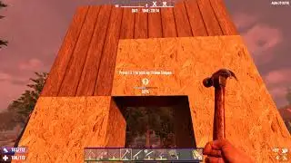 7 Days to Die Alpha 20, First 7 Day Horde (No Commentary)