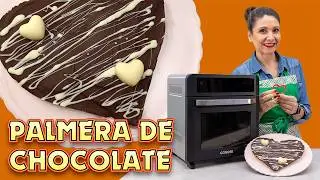 ✅PALMERA de Chocolate Saludable🤎en Air Fryer