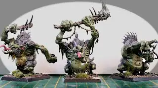 Speedpainting Three Trolls in One Evening!!
