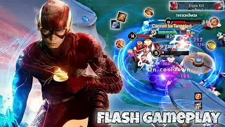 Flash Jungle Pro Gameplay | High DPS Incredible Champ | Arena of Valor Li&ecirc;n Qu&acirc;n mobile CoT