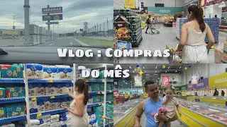 Vlog de Compras do Mês com Bebê + Achadinhos no Atacadão 👶🛒 #comprasdomês 