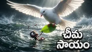This Cute Ant & Dove Song Makes Kids Learn Kindness 🐜💛 | Telugu Kids Rhyme | Tots Galaxy