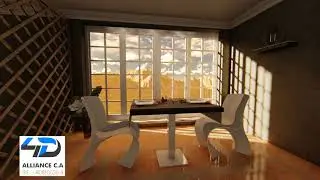 3D modelling and rendering of Interior Design - Eddy Rivas 4D Alliance Group