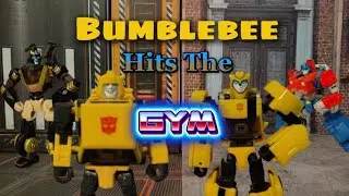 Bumblebee Hits The Gym