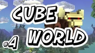 Cube World | Adventures of Rex #4 - Spike Creature Boss Fight!
