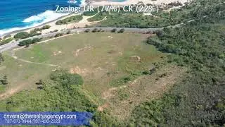 Prime waterfront 20 acres land for sale at Isabela, Puerto Rico