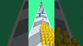 😤 Colour Running Game Play Shape Run 3d #new #shorts #youtubeshorts