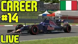 F1 2016 CAREER MODE PART 14: ITALIAN GRAND PRIX LIVE (ULTIMATE AI)