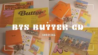 BTS BUTTER CD  || Unboxing
