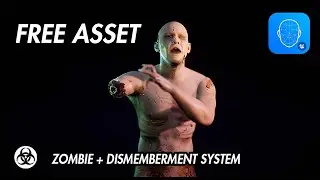 FREE UNREAL ENGINE ASSET Zombie Lite Dismemberment System.