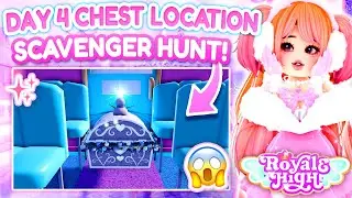⛄РАСПОЛОЖЕНИЕ СУНДУКА 4-ГО ДНЯ В ОБНОВЛЕНИИ TREASURE HUNT GLITTERFROST 🏰 Новое обновление Royale ...