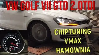 Chiptuning VW Golf VII 2.0 TDI CUNA 184KM@226KM/481Nm stage1 / modyfikacja od kuchni