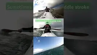 It's just downwind 🤩 #kayak #surfski #ocean #sports #fun #love @vaikobi