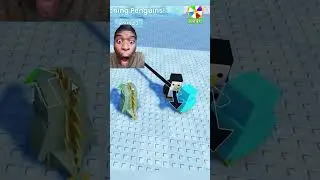 Broguin drowned in the ice water PART 7 #roblox