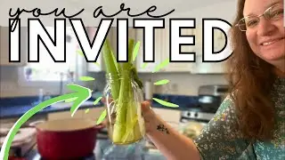Day in the Life of Simple Living 💚 (meal prep, mindset, and broth)