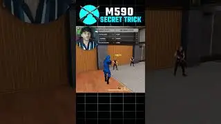 M590 Secret Headshot Trick 🔥 99.99% Players को नहीं पता 🙅&zwj;♂️ Free Fire #shorts || FireEyes Gaming