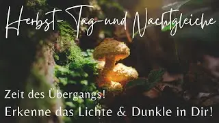 Herbst-Tag-und-Nachtgleiche/Mabon/Equinox = Zeit des &Uuml;bergangs: Erkenne das Lichte & Dunkle in Dir!
