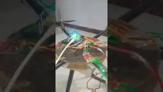 home made hexacopter with cc3d(((please subscribe)))