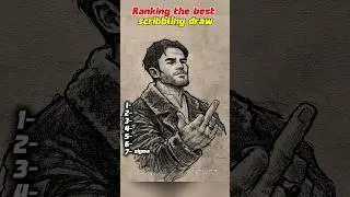 Ranking the best scribbling drawing #ranking #funny #drawing #fyp
