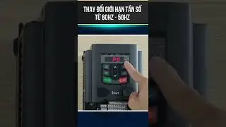 Hướng dẫn thay đổi giới hạn tần số tr&ecirc;n biến tần GD200A v&agrave; GD20