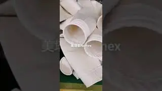nomex filter bag prepare for next process, nomex filter fabric bags