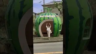 Japan's cutest bus stop #shortvideo #japanese #japan