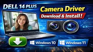 Загрузка и установка драйверов для камеры Dell 14 Plus | Windows 10/11